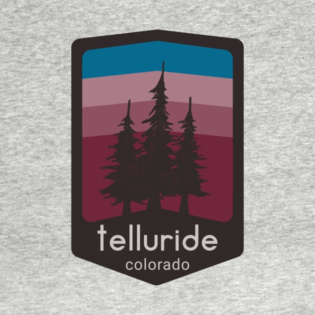 Telluride, Colorado Logo Apparel and Accessories by bahama mule